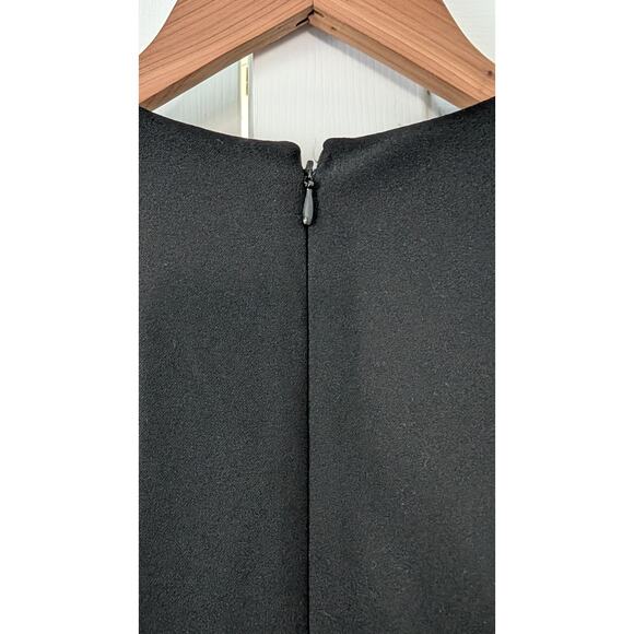 Calvin Klein Black with Gold Embroidery A Line Dress NEW! - Picture 9 of 10